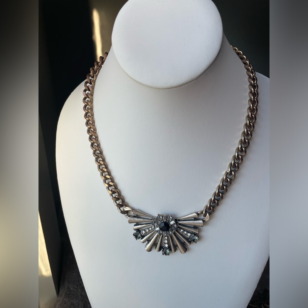 Deco Fanfare Statement Necklace